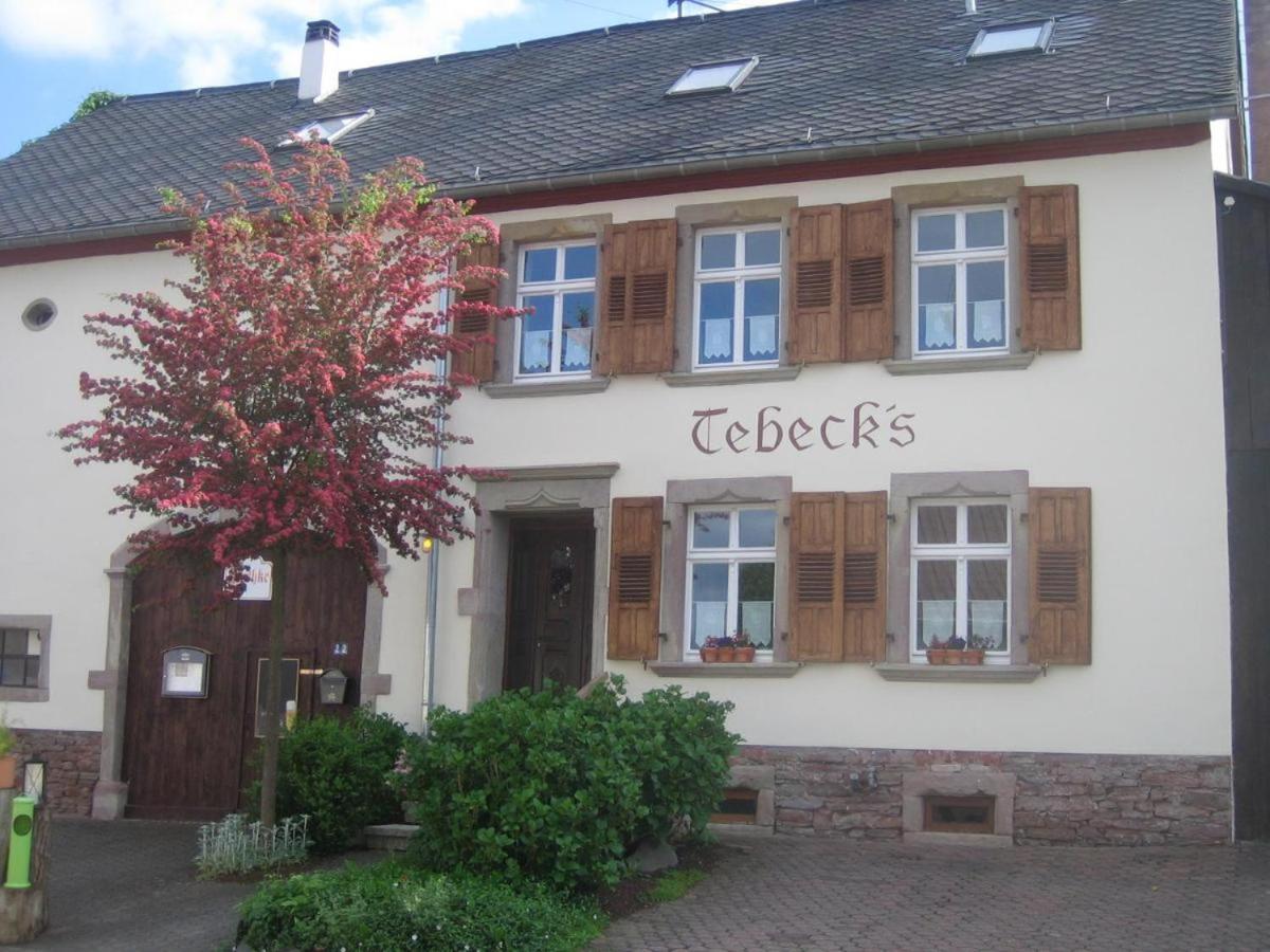 Ferienwohnungen Bistro Tebecks 바뎀 외부 사진